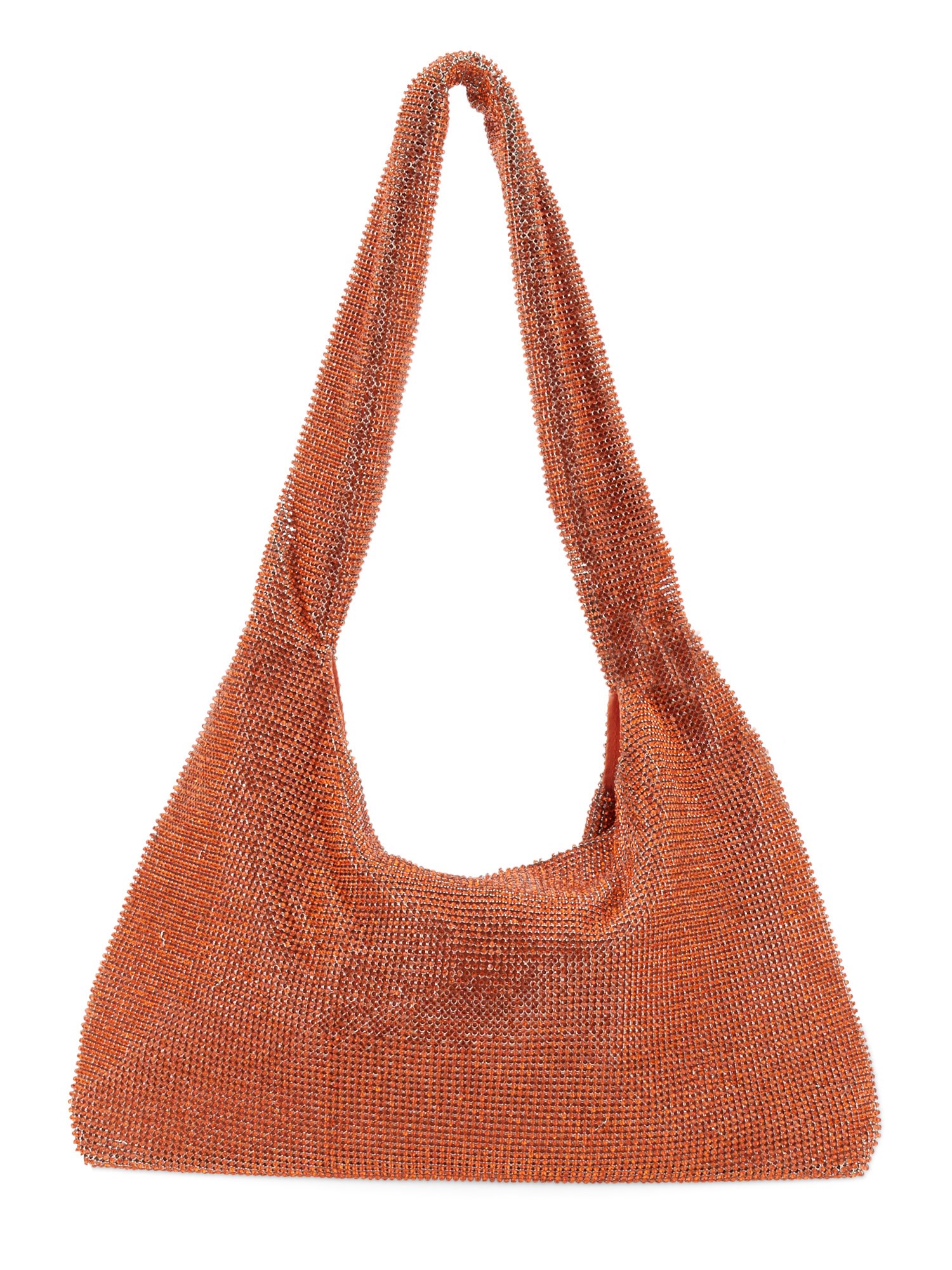 KARA    ARMPIT BAG IN CRYSTAL MESH