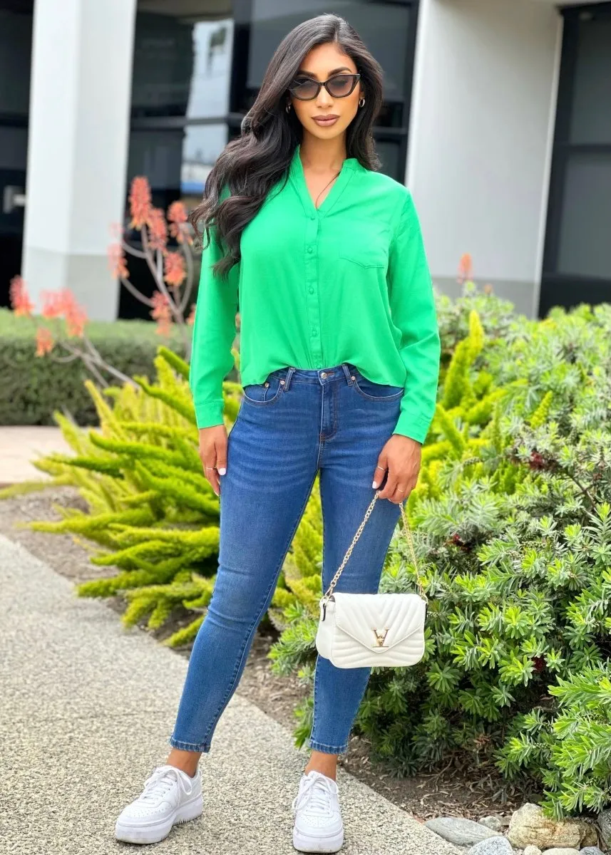 Lara Blouse Green