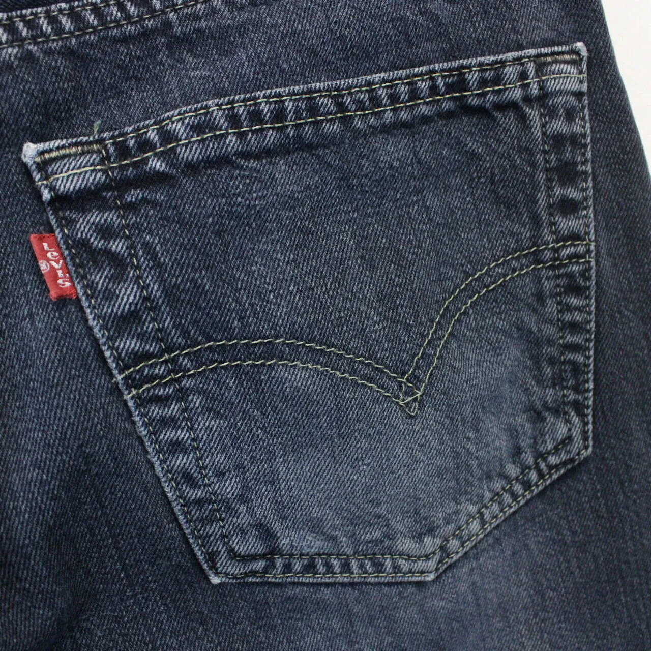 LEVIS 501 Jeans Black Charcoal | W33 L34