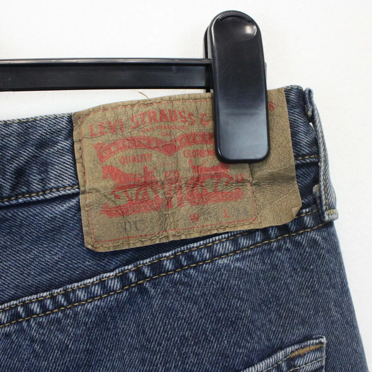 LEVIS 501 Slim Jeans Grey Charcoal | W33 L34