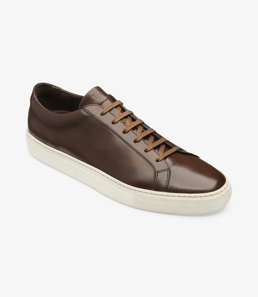 LOAKE  Sprint - Leather Sneakers -  Dark Brown