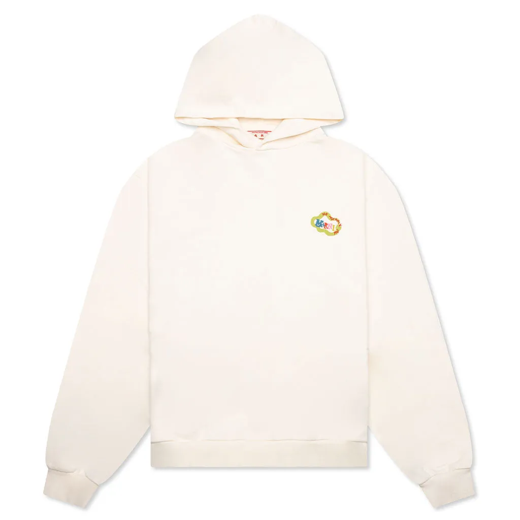 Marni x No Vacancy Inn Hooded Sweatshirt - Limestone