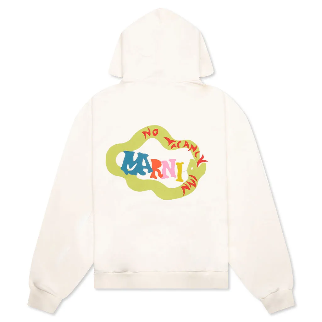 Marni x No Vacancy Inn Hooded Sweatshirt - Limestone