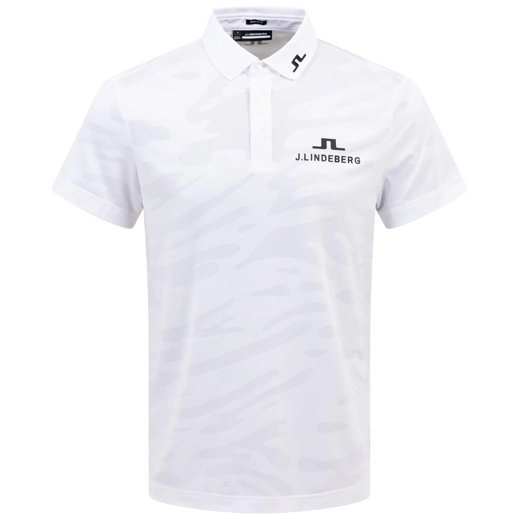 Mat Regular Fit Jacquard Tour Polo White - SS24