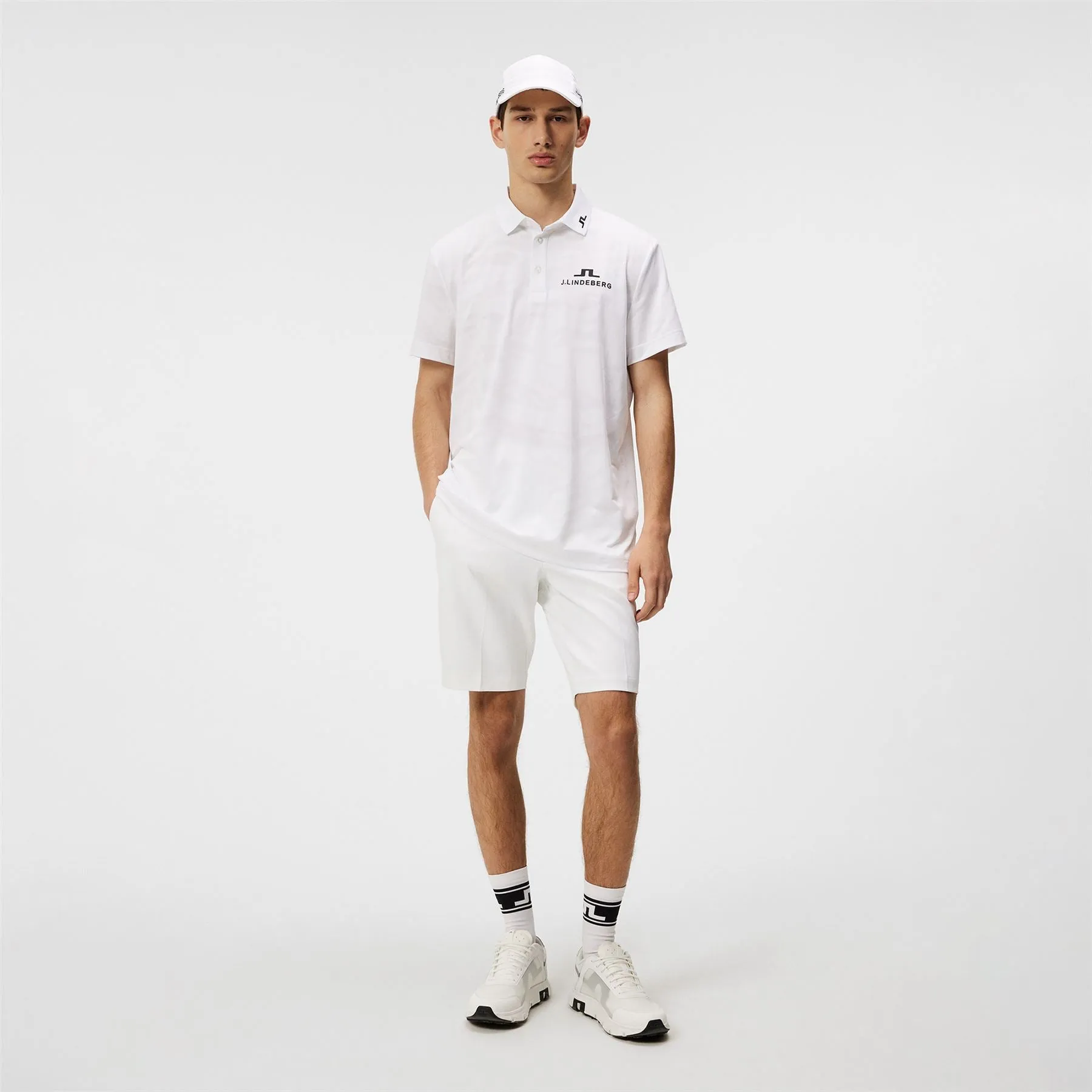 Mat Regular Fit Jacquard Tour Polo White - SS24