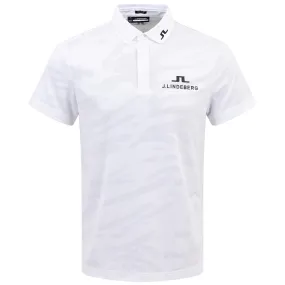 Mat Regular Fit Jacquard Tour Polo White - SS24