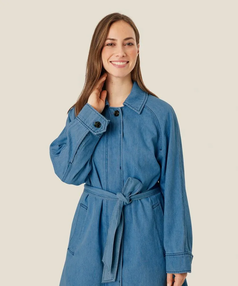 MaTova Denim Coat Light Denim