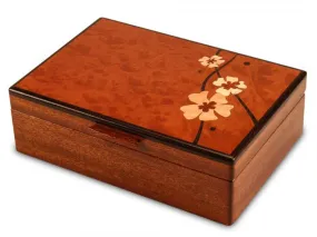 Moon Flowers Jewelry Box