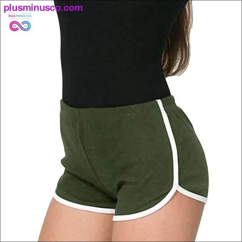 Multi-colors Patchwork Fitness Casual Straight Wild Shorts