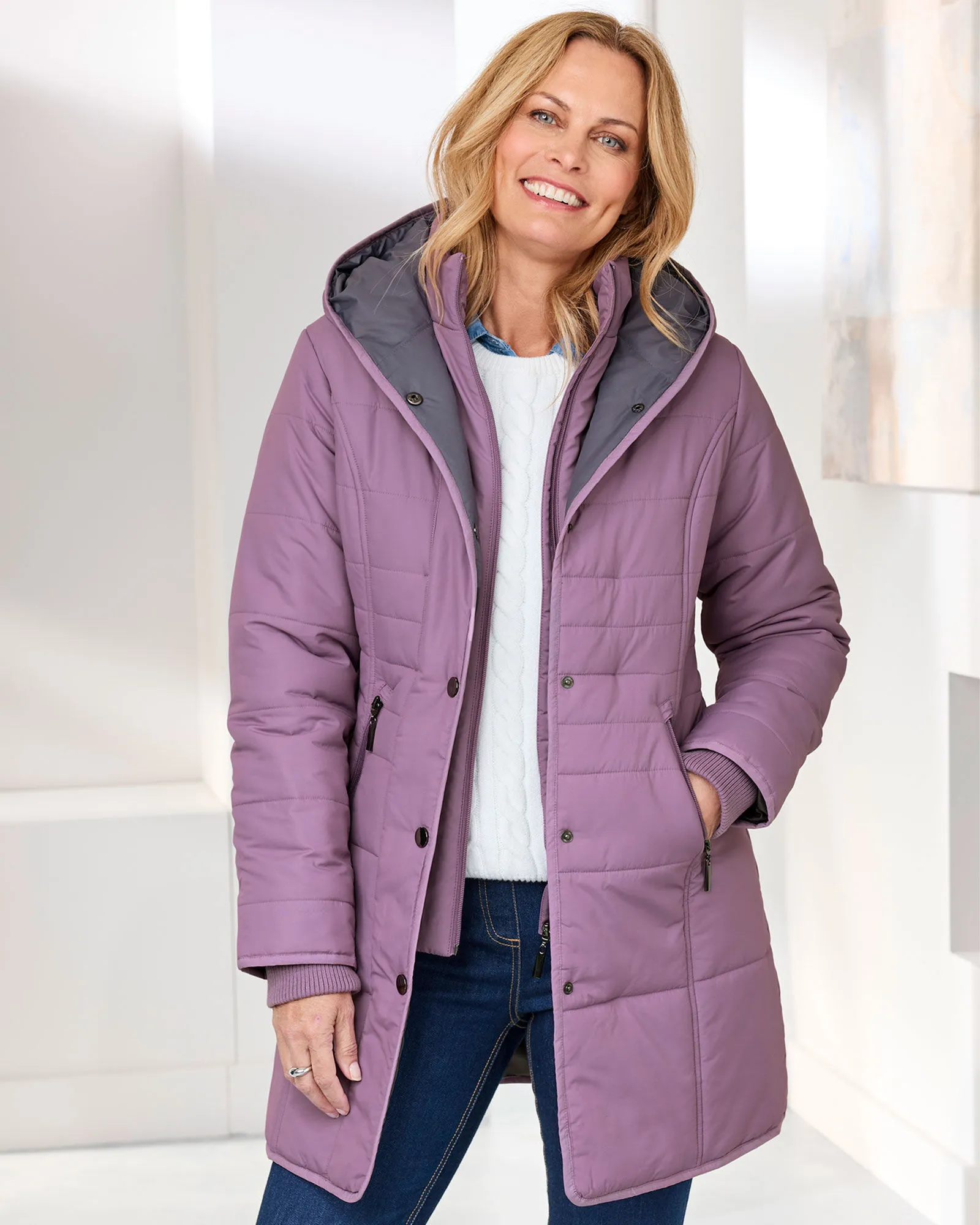 Padded Hooded Jacket