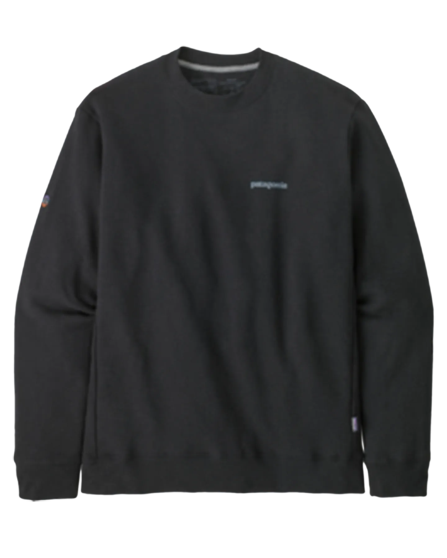 Patagonia Fitz Roy Icon Uprisal Crew Sweatshirt - Ink Black