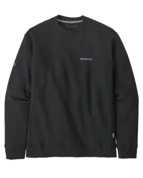 Patagonia Fitz Roy Icon Uprisal Crew Sweatshirt - Ink Black