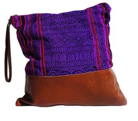 Patong Purple Large Clutch