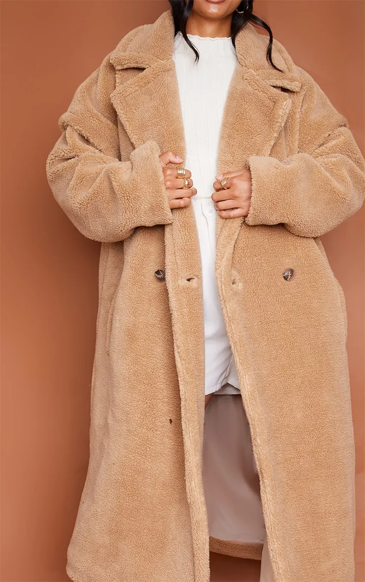 Petite Stone Premium Teddy Bear Borg Coat