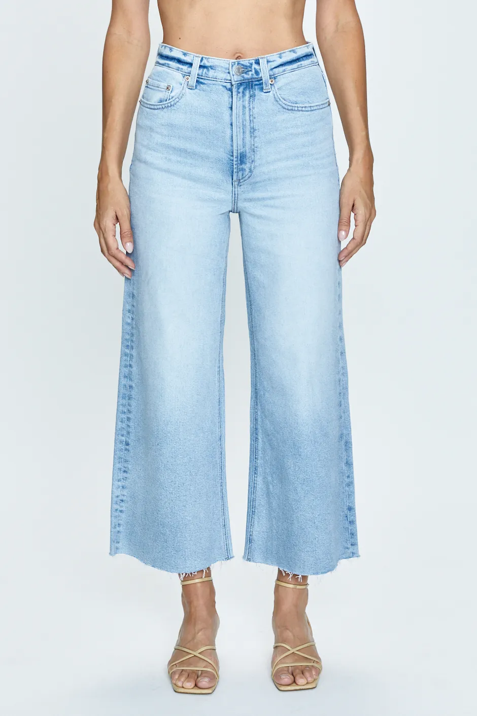 PISTOLA LANA WIDE LEG CROP