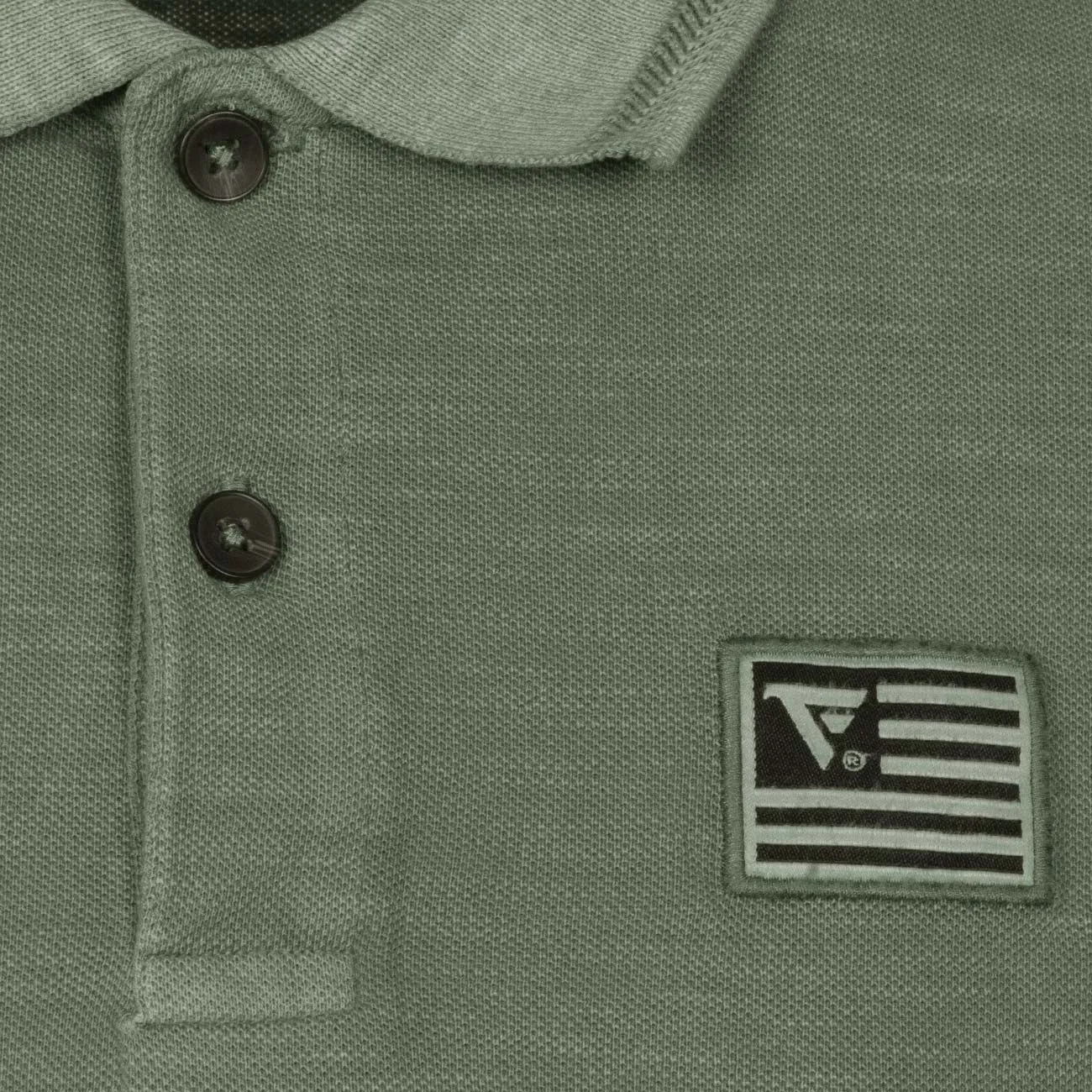 POLO IN COTONE Uomo Army