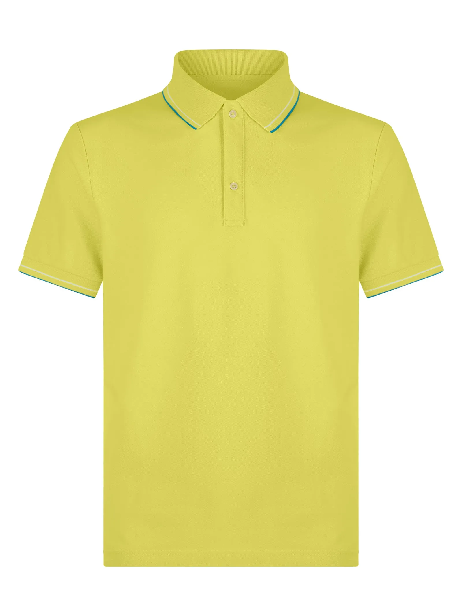 Polo in Eco Cotton Piquet Stretch - Fant. Evening Primrose