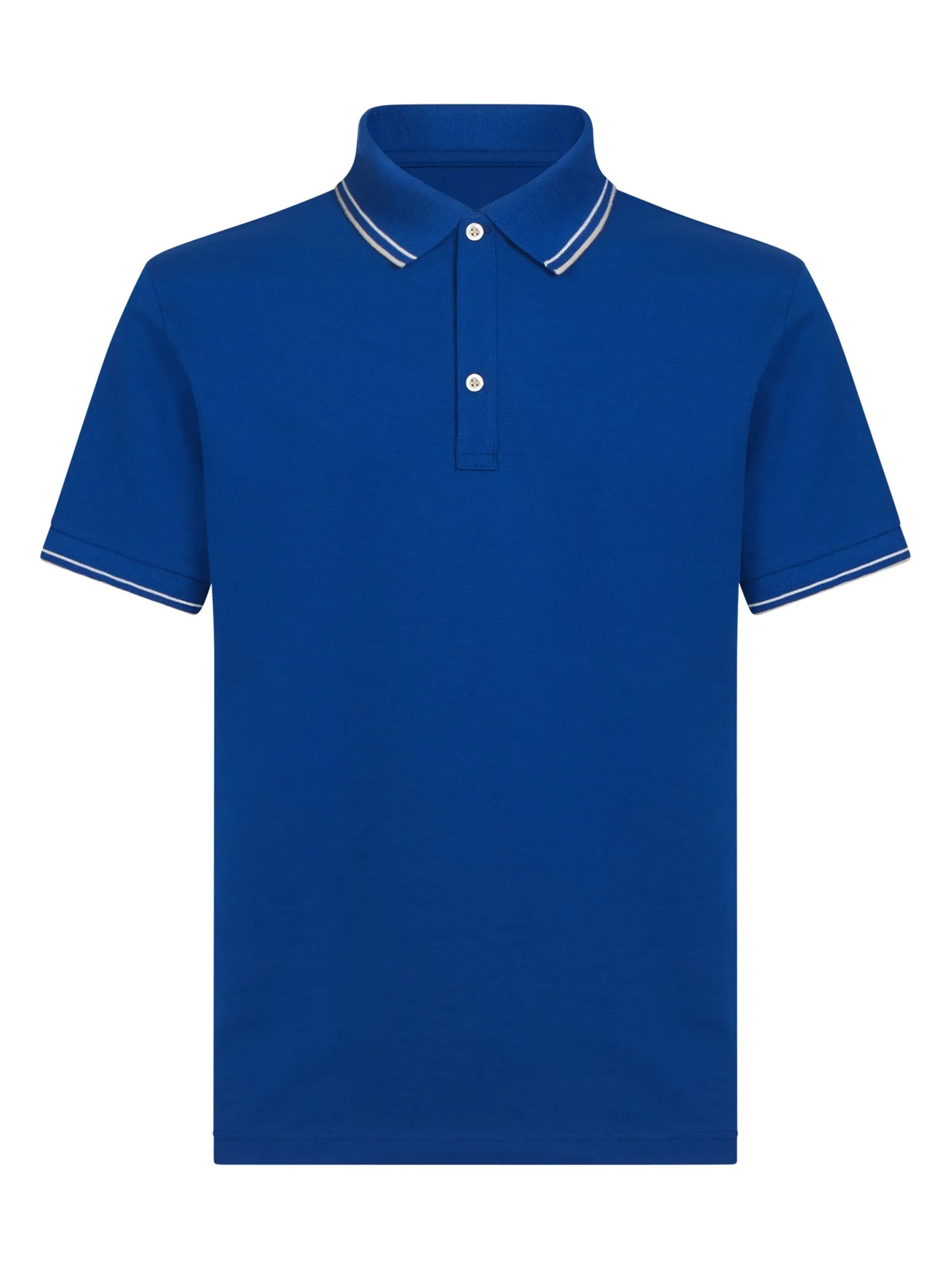 Polo in Eco Cotton Piquet Stretch - Fant. Surf the Web