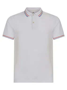 Polo in Eco Cotton Piquet Stretch - Fant.Bianco