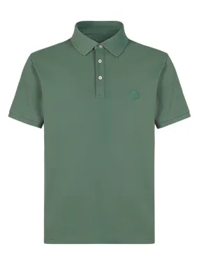 Polo in Heavy Duty Piquet - Dark Forest