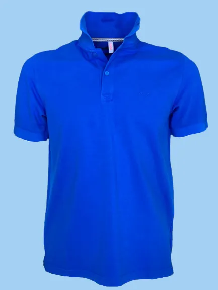 POLO UOMO BLU ELETTRICA