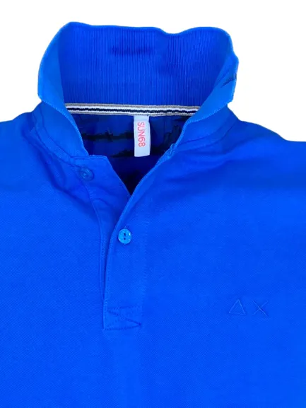 POLO UOMO BLU ELETTRICA