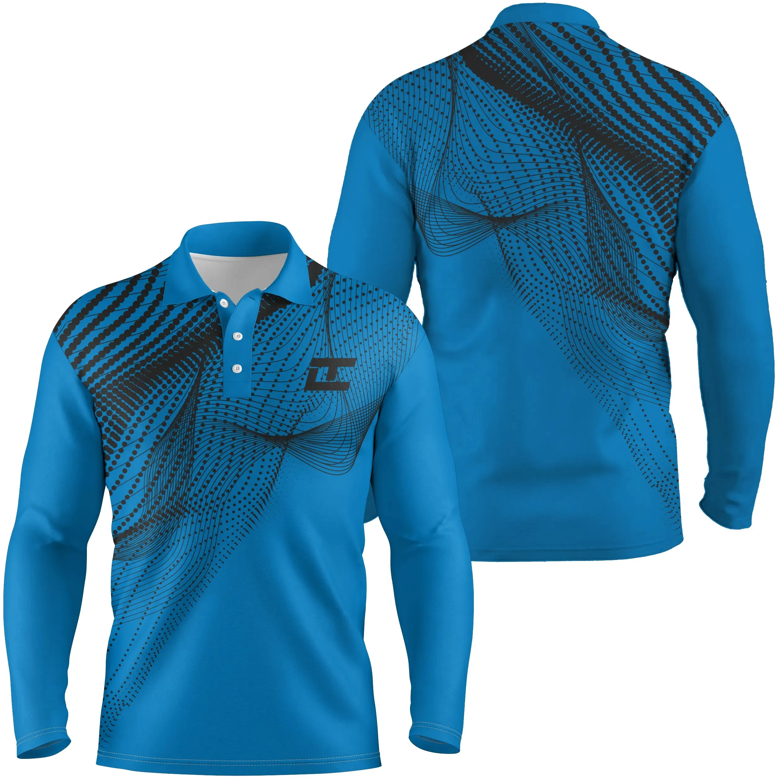 Polo à Séchage Rapide, Polo de Sport Homme Femme, Polo Shirts de Golf, Cadeau Golfeur Légers Hauts à Manches Courtes d'té - CTS1