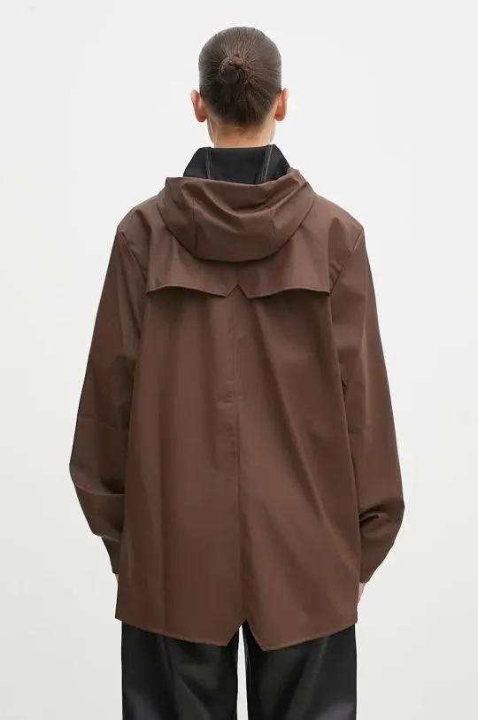 Rains coat Jacket W3 brown color 12010-23