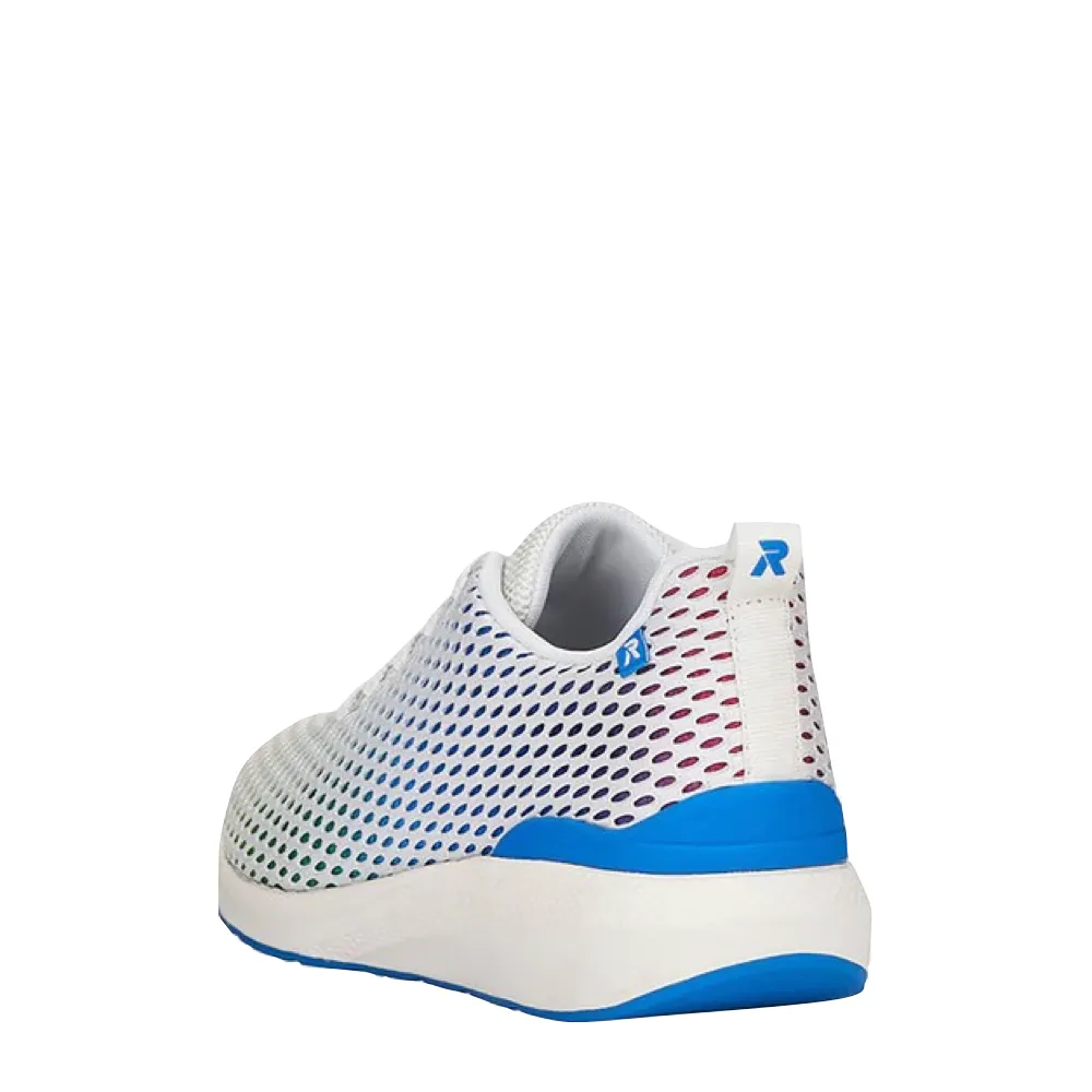 Rieker Women's Athina 01 Sneaker (Multi White)