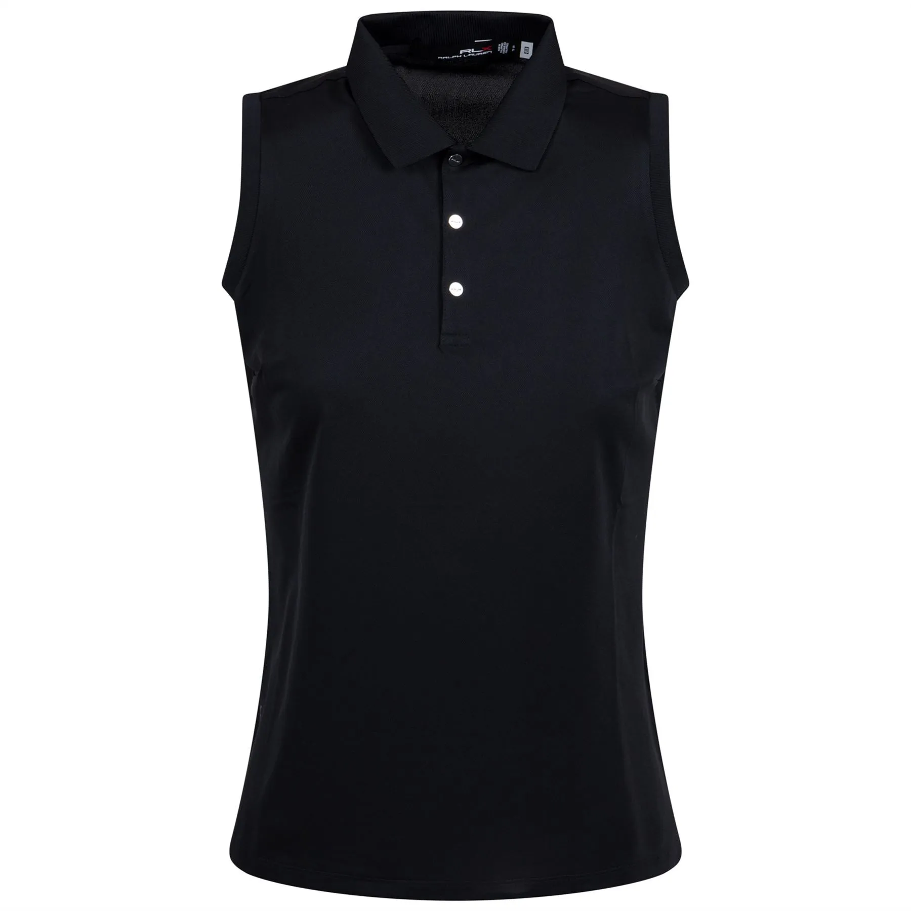 RLX Womens SL Tour Knit Polo Black - SS23