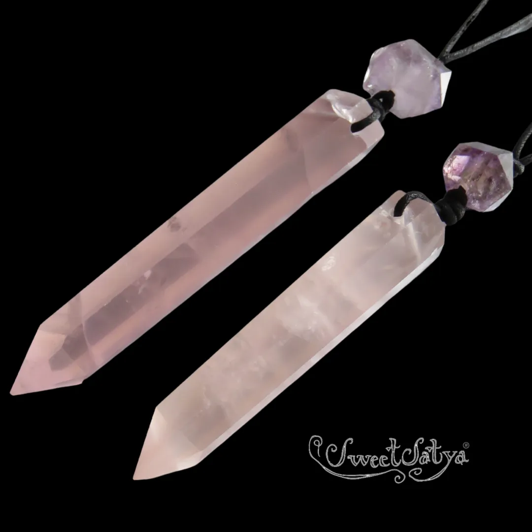 Rose Quartz Pendant Jewelry