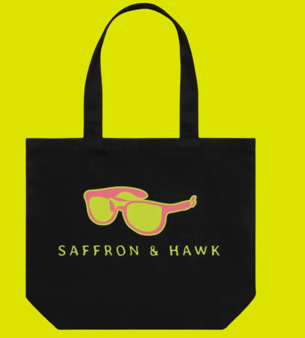 Saffron & Hawk Tote Bag