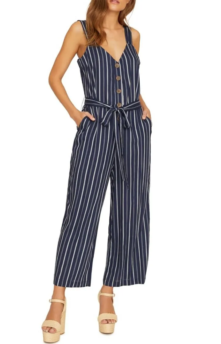 Sedona Striped Jumpsuit