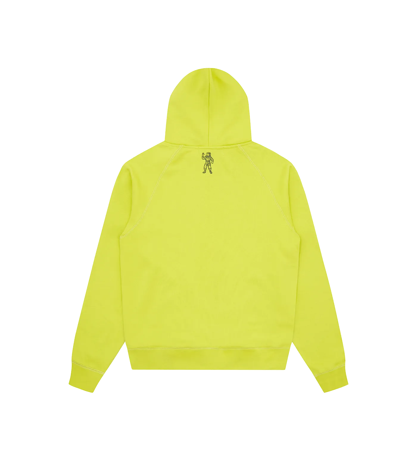 SMALL ARCH LOGO ZIP THROUGH HOOD - ACID YELLOW