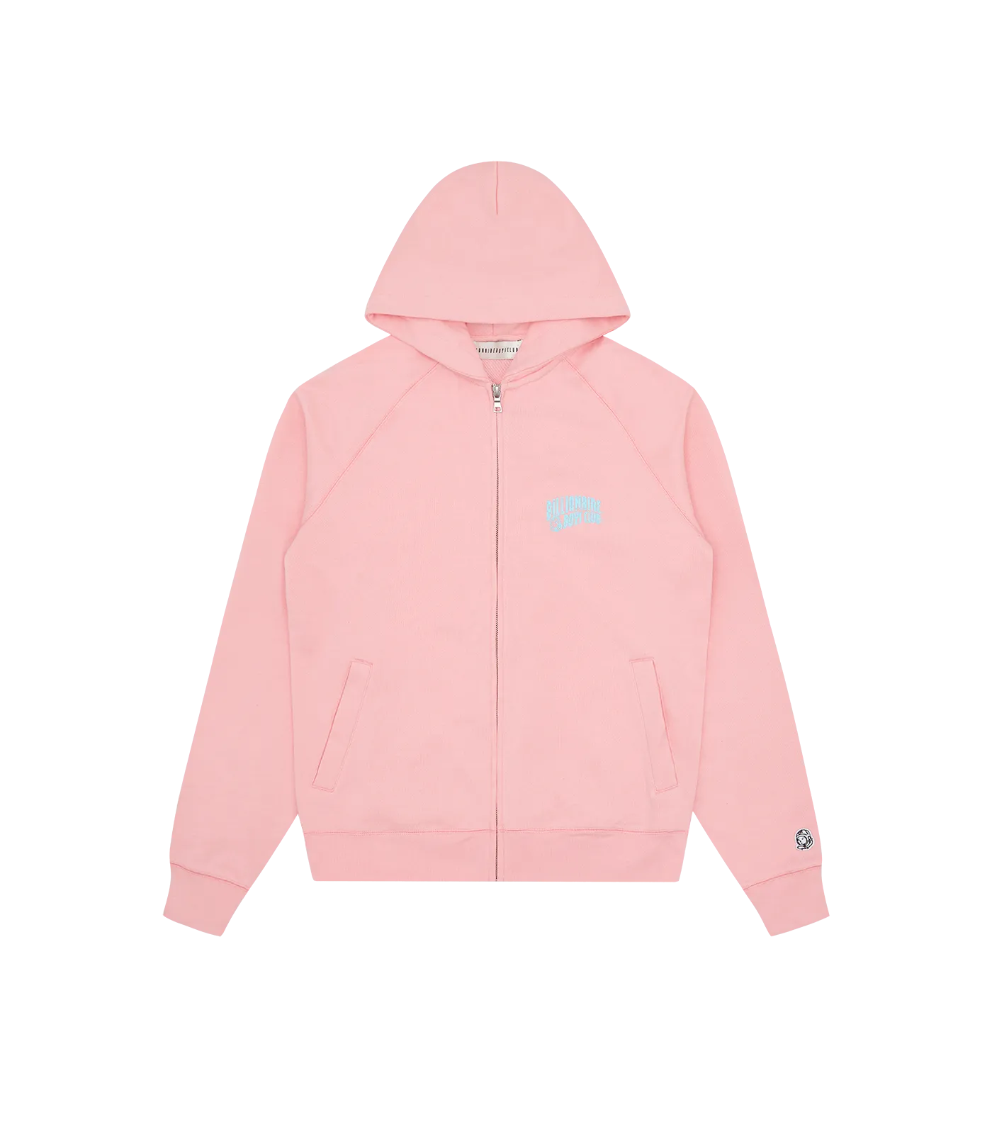 SMALL ARCH LOGO ZIP THROUGH - PINK