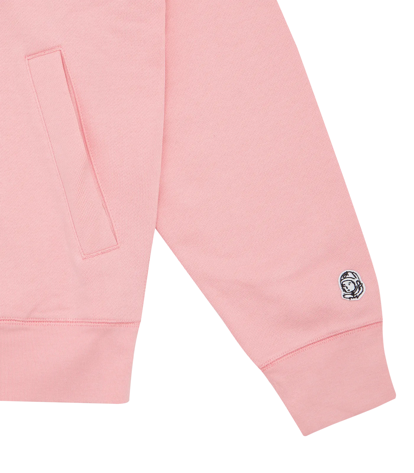 SMALL ARCH LOGO ZIP THROUGH - PINK