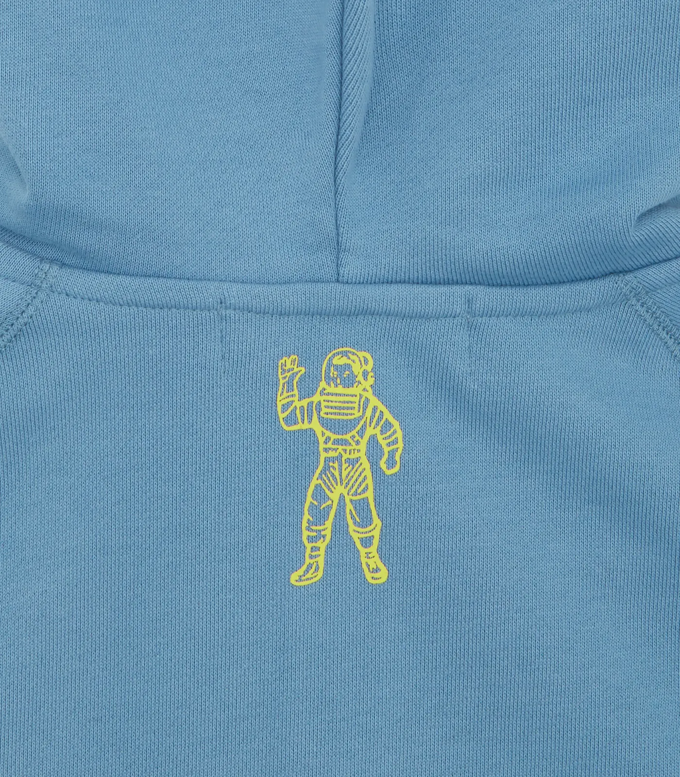 SMALL ARCH LOGO ZIP THROUGH - POWDER BLUE