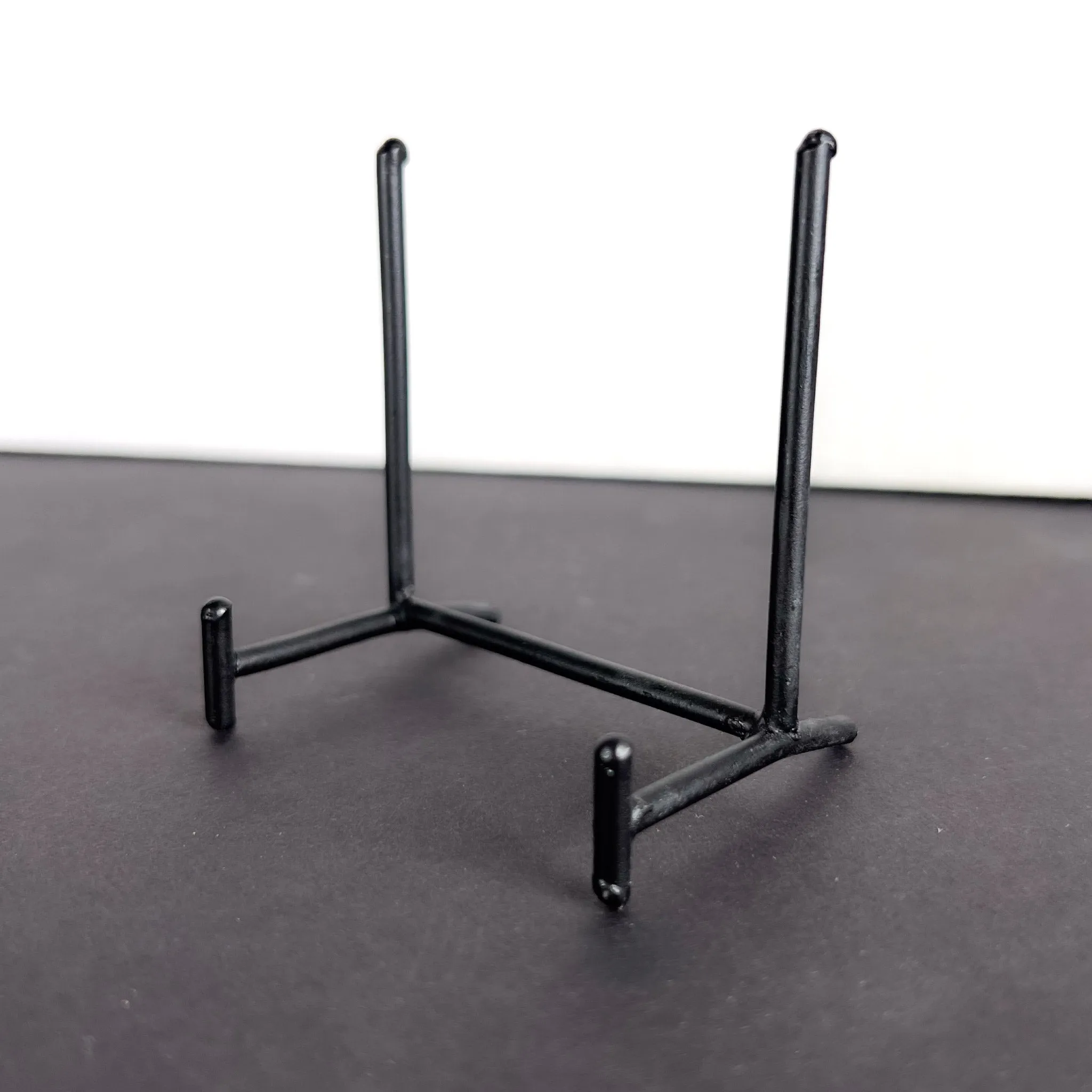 Small Black Metal Display Stand E1