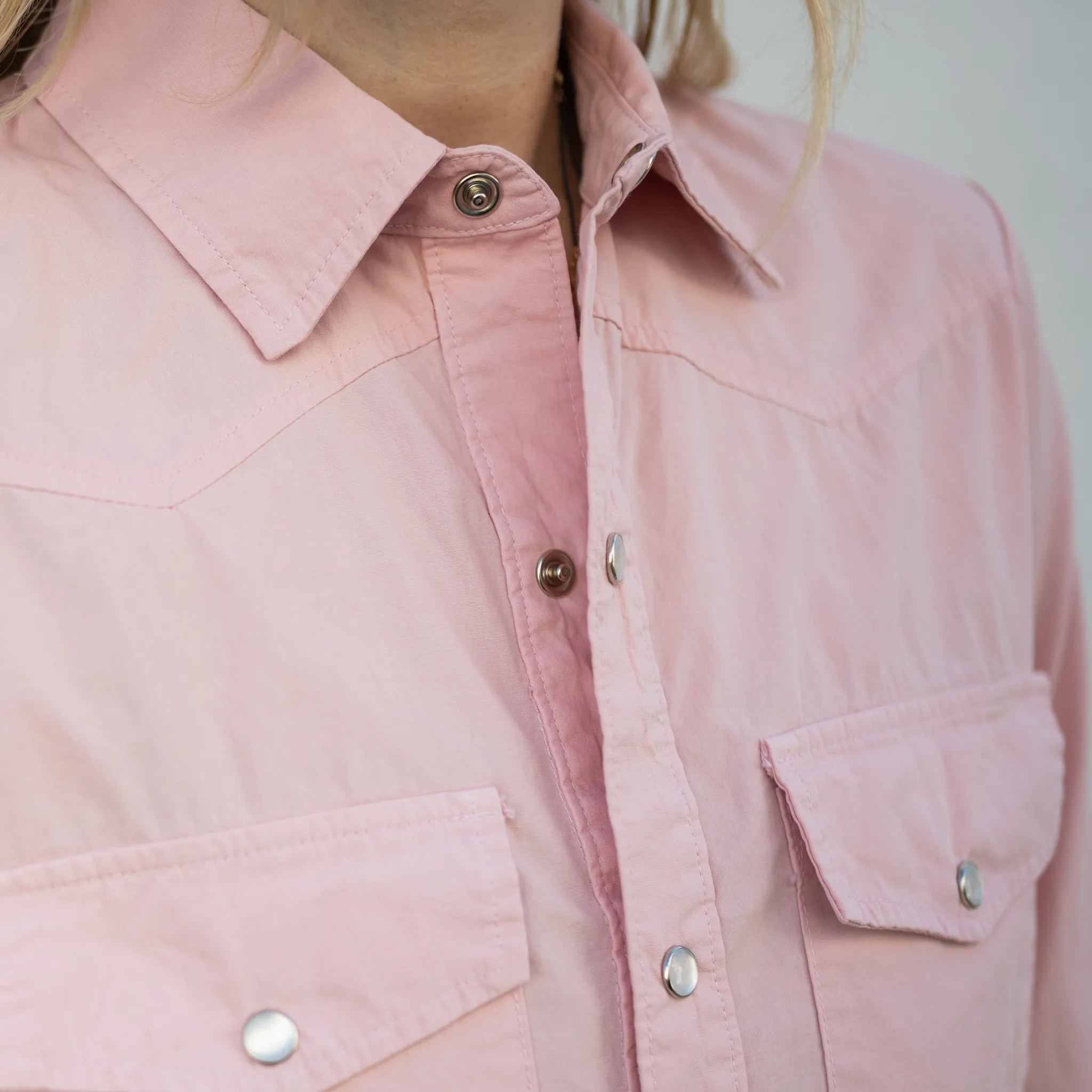 Structured Poplin Western Shirt