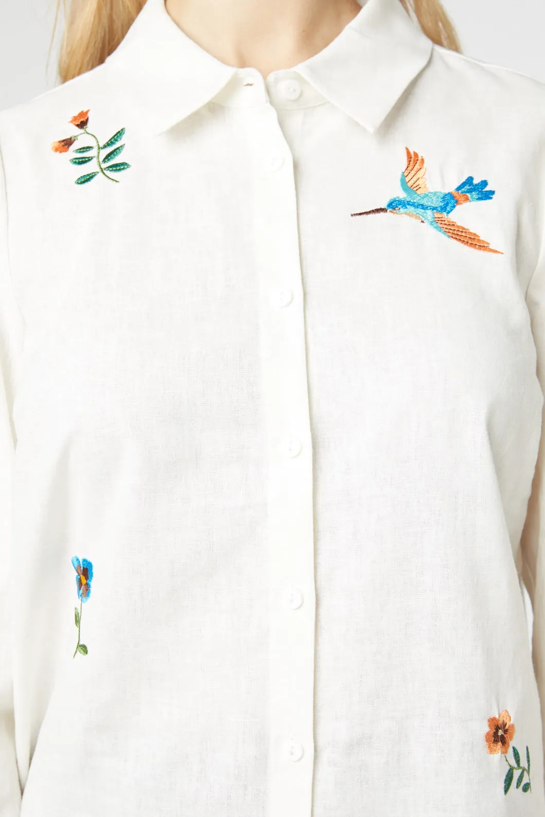 Sweet Nectar Embroidered Blouse