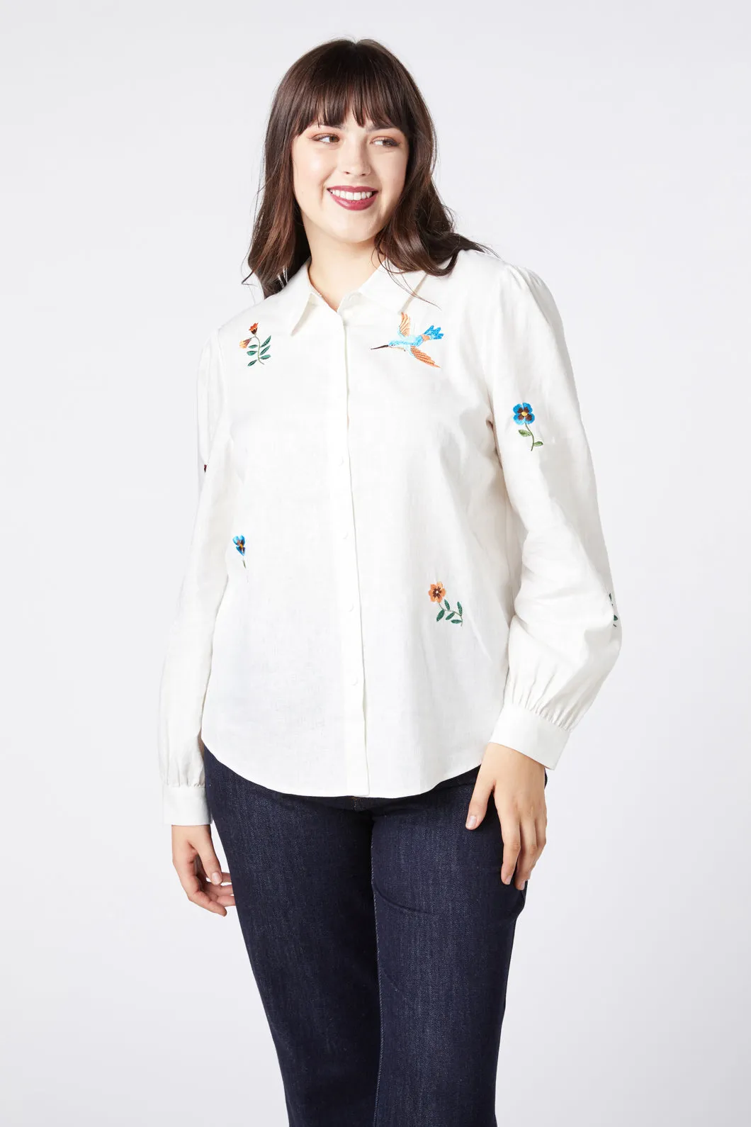 Sweet Nectar Embroidered Blouse