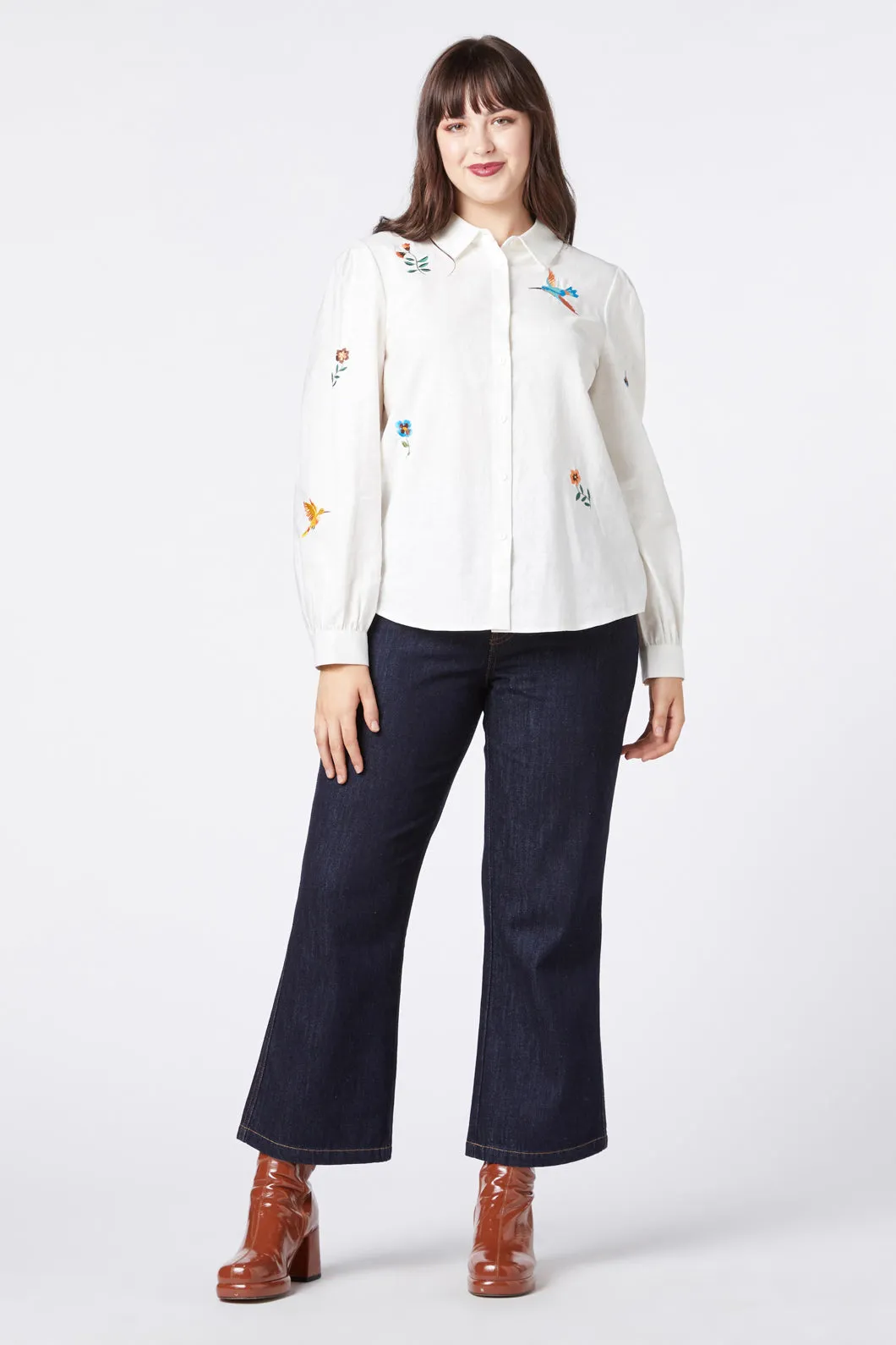 Sweet Nectar Embroidered Blouse