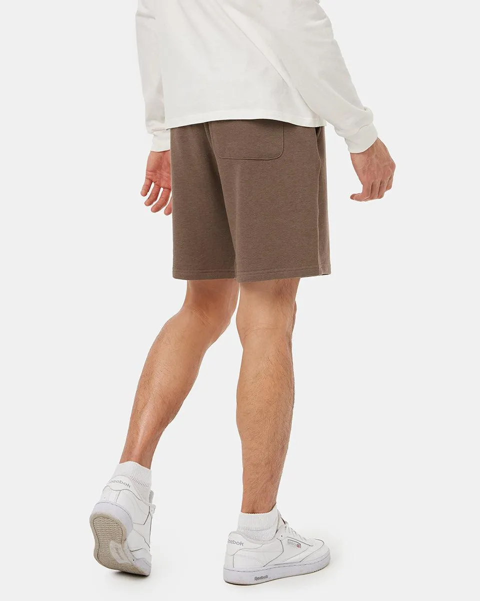 Tentree TreeFleece Unbrushed Sweatshort In Falcon