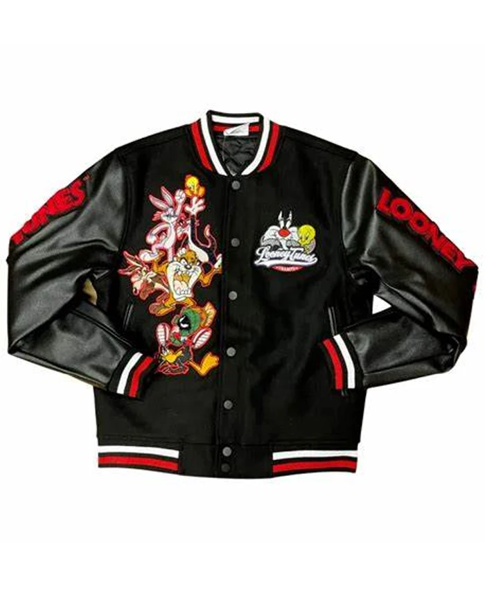 Vintage Looney Tunes Varsity Jacket - William Jacket