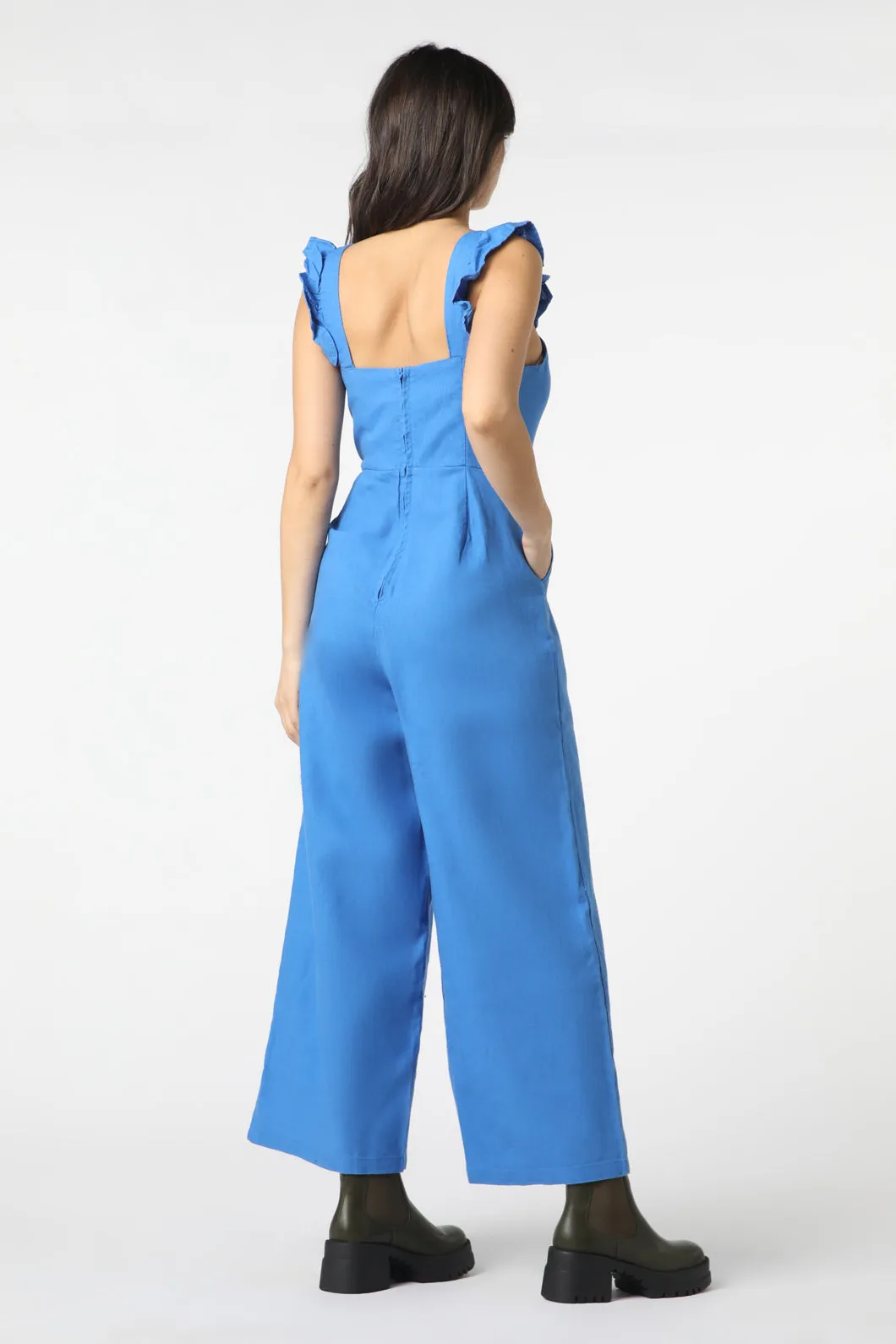 Waratah Embroidered Jumpsuit