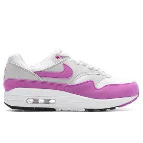 Women's Air Max 1 '87 - Neutral Grey/Fuchsia Dream/White