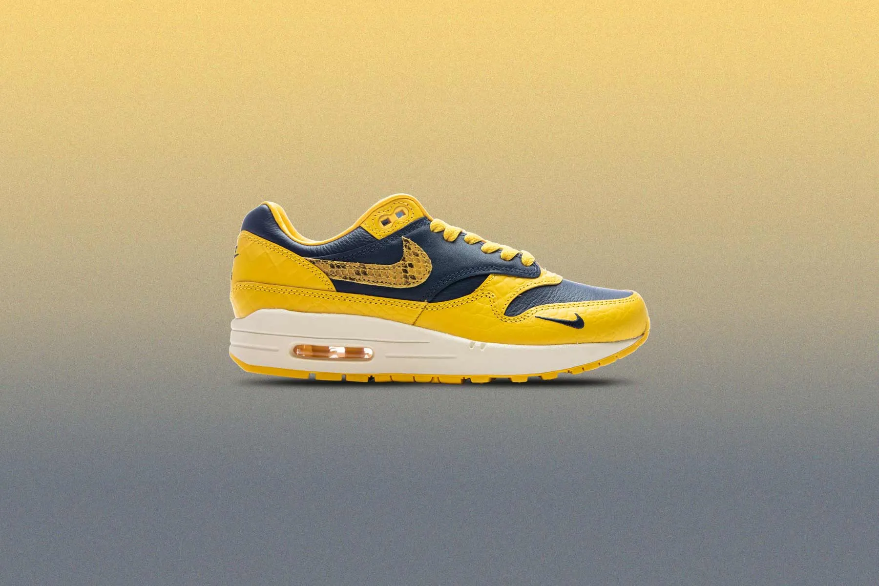 Women's Air Max 1 PRM - Midnight Navy/Varsity Maize