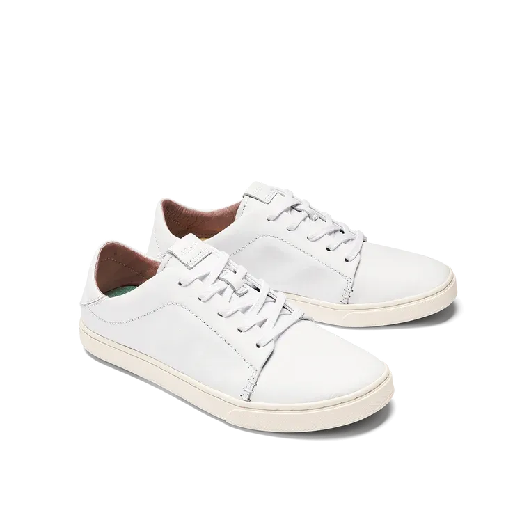 WOMEN'S OLUKAI PEHUEA LI ILI SNEAKER | WHITE