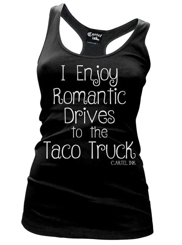 Women's Romantic Drives Racerback Tank