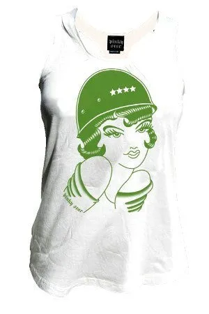 Women's The Army Girl Tattoo Racerback Tank